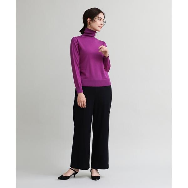 イッツインターナショナル（I．T．’S． international）/ベーシックタートルネックニット《HARMONY》