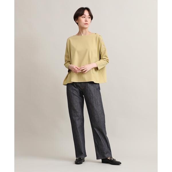 イッツインターナショナル（I．T．’S． international）/ベーシックストレートデニム《SUVIN DENIM》