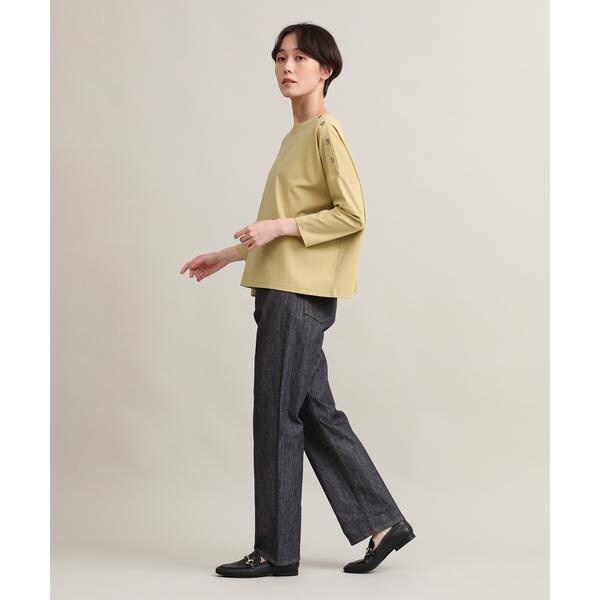 イッツインターナショナル（I．T．’S． international）/ベーシックストレートデニム《SUVIN DENIM》