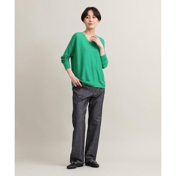 イッツインターナショナル（I．T．’S． international）/ベーシックストレートデニム《SUVIN DENIM》