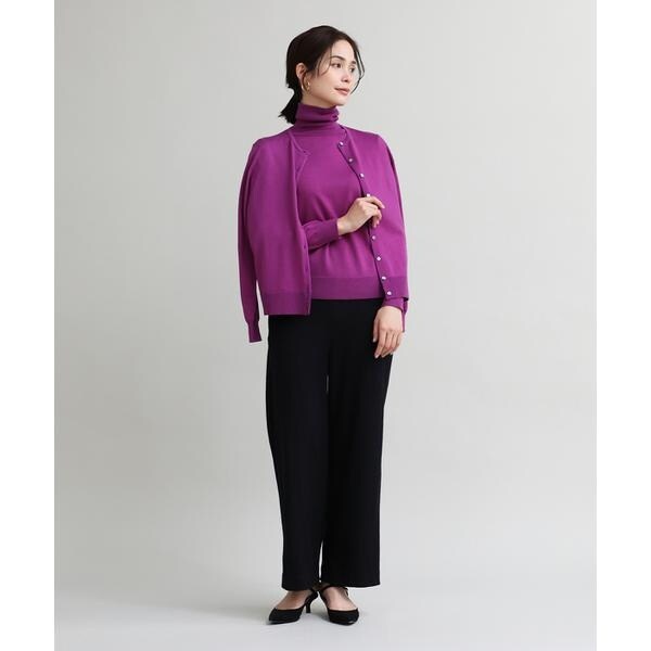 イッツインターナショナル（I．T．’S． international）/クルーネックカーディガン《HARMONY》