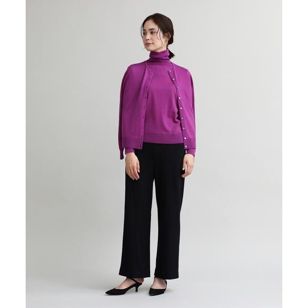 イッツインターナショナル（I．T．’S． international）/クルーネックカーディガン《HARMONY》