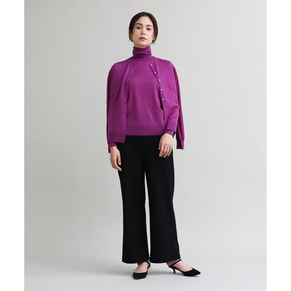 イッツインターナショナル（I．T．’S． international）/クルーネックカーディガン《HARMONY》