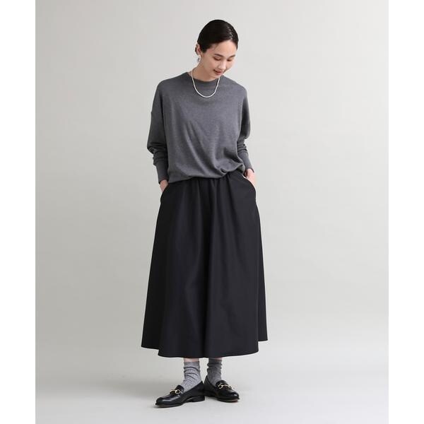 イッツインターナショナル（I．T．’S． international）/クルーネックニット《オーガニックエアーコットン》