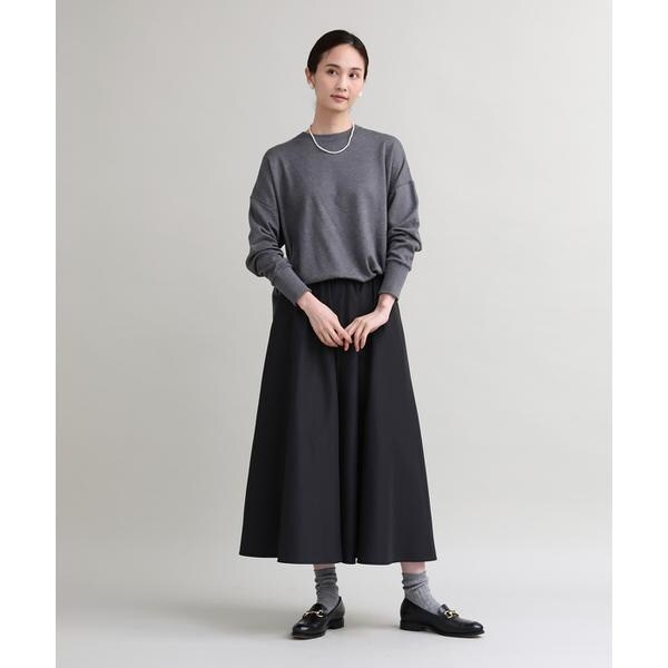 イッツインターナショナル（I．T．’S． international）/クルーネックニット《オーガニックエアーコットン》