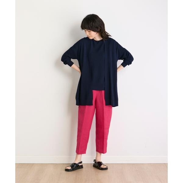 イッツインターナショナル（I．T．’S． international）/大人艶ニットカーディガン《Cuoo》