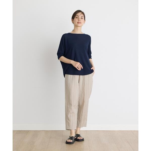 イッツインターナショナル（I．T．’S． international）/大人艶ニットプルオーバー《Cuoo》