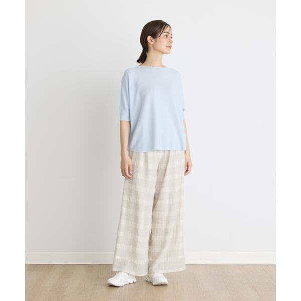 イッツインターナショナル（I．T．’S． international）/大人艶ニットプルオーバー《Cuoo》