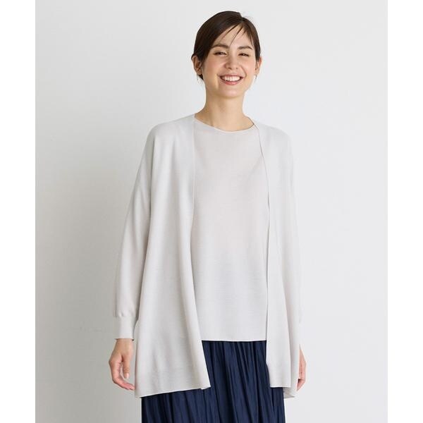 イッツインターナショナル（I．T．’S． international）/大人艶ニットカーディガン《Cuoo》