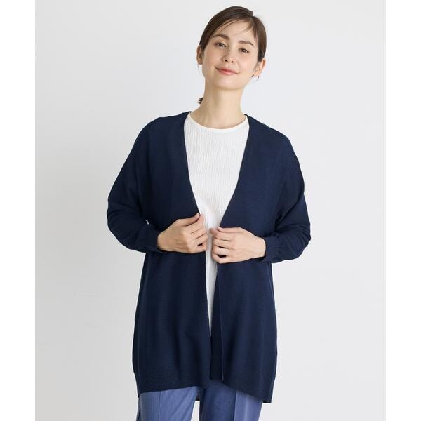 イッツインターナショナル（I．T．’S． international）/大人艶ニットカーディガン《Cuoo》