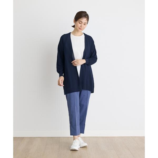 イッツインターナショナル（I．T．’S． international）/大人艶ニットカーディガン《Cuoo》