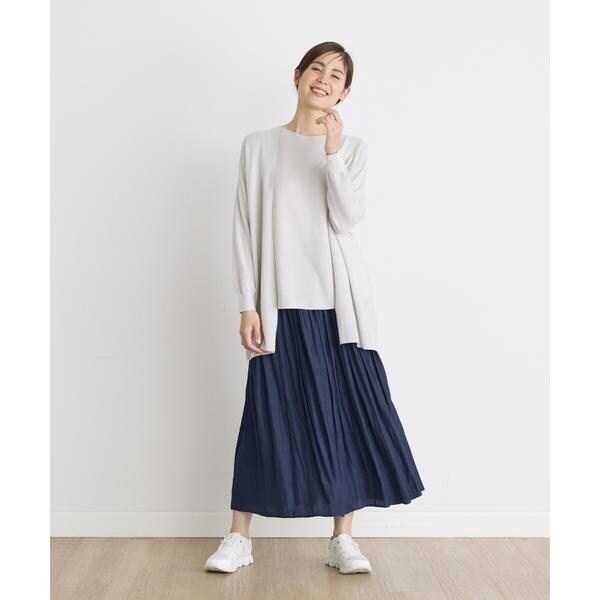 イッツインターナショナル（I．T．’S． international）/大人艶ニットカーディガン《Cuoo》