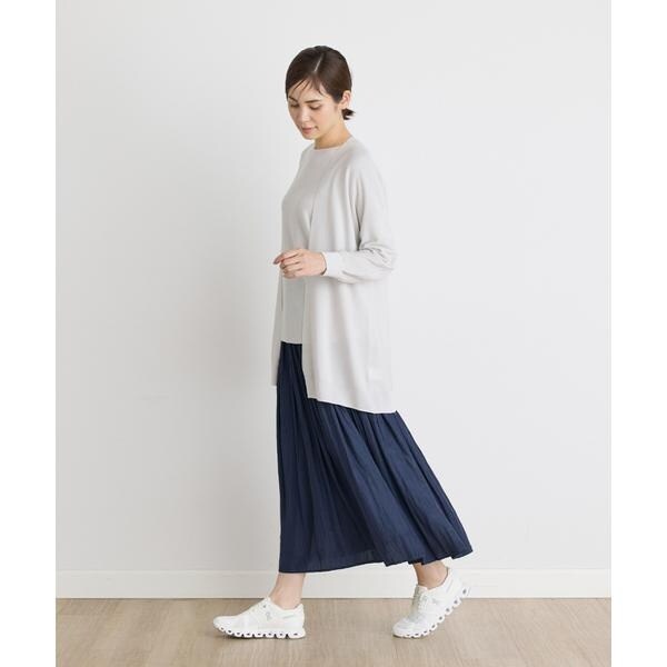 イッツインターナショナル（I．T．’S． international）/大人艶ニットカーディガン《Cuoo》