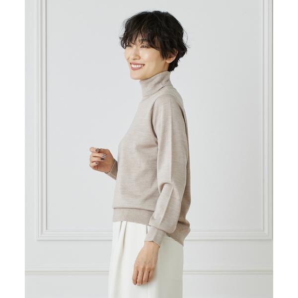 イッツインターナショナル（I．T．’S． international）/ウォッシャブルウールベーシックタートルネックニット《HARMONY》