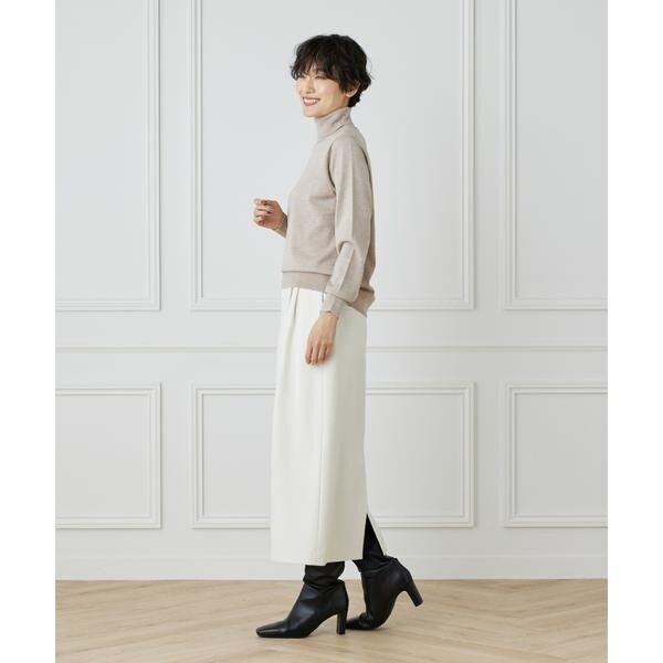 イッツインターナショナル（I．T．’S． international）/ウォッシャブルウールベーシックタートルネックニット《HARMONY》