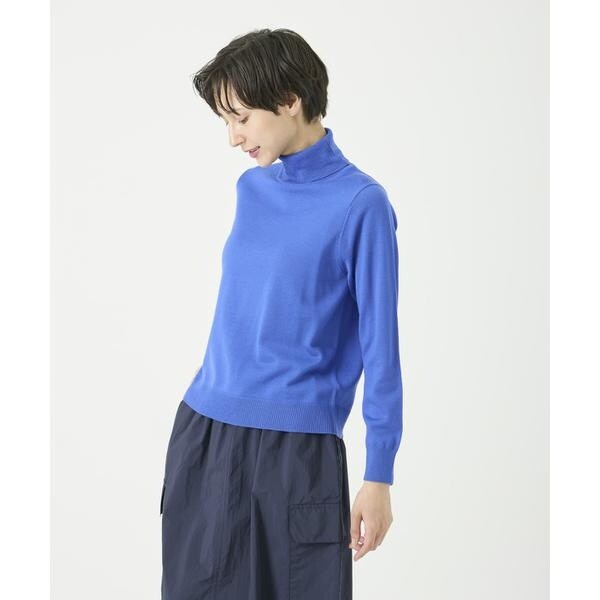 イッツインターナショナル（I．T．’S． international）/ウォッシャブルウールベーシックタートルネックニット《HARMONY》