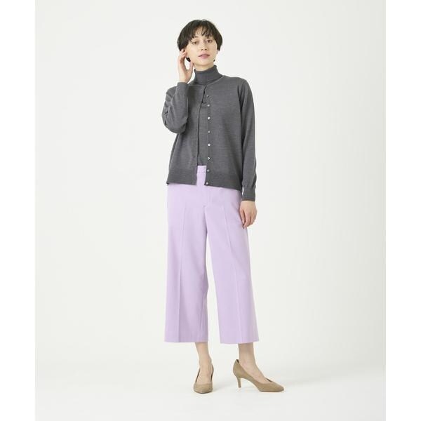 イッツインターナショナル（I．T．’S． international）/ウォッシャブルウールクルーネックカーディガン《HARMONY》