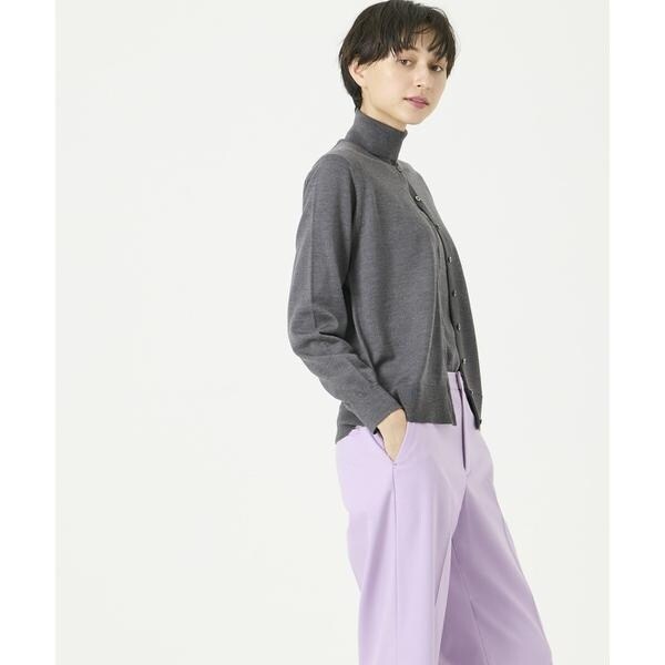 イッツインターナショナル（I．T．’S． international）/ウォッシャブルウールクルーネックカーディガン《HARMONY》