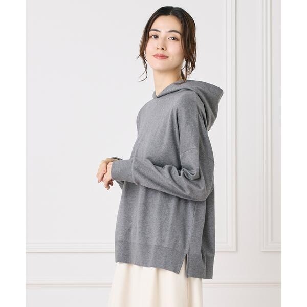 イッツインターナショナル（I．T．’S． international）/ニットパーカー《オーガニックエアーコットン》