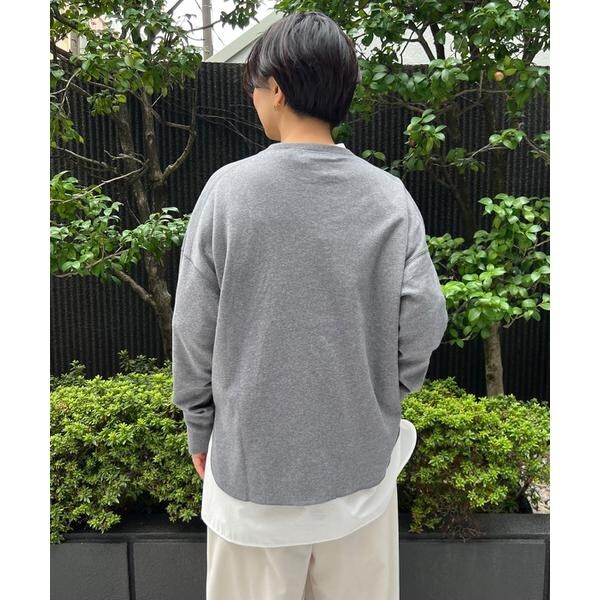 イッツインターナショナル（I．T．’S． international）/クルーネックニット《オーガニックエアーコットン》