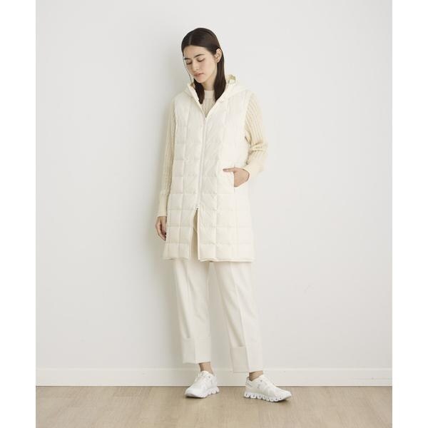 イッツインターナショナル（I．T．’S． international）/ロングフードダウンベスト《TAION &amp; LIMONTA EAST》