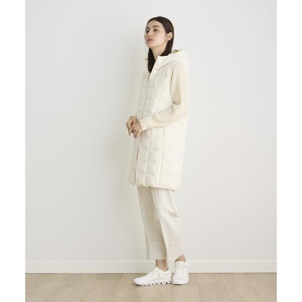 イッツインターナショナル（I．T．’S． international）/ロングフードダウンベスト《TAION &amp; LIMONTA EAST》