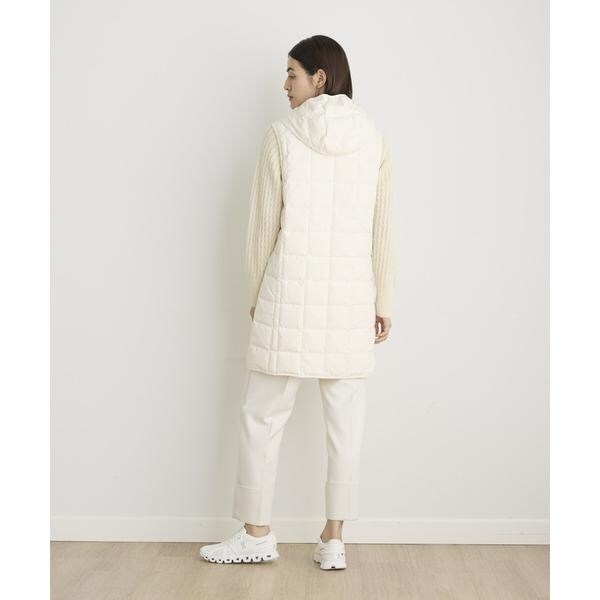 イッツインターナショナル（I．T．’S． international）/ロングフードダウンベスト《TAION &amp; LIMONTA EAST》