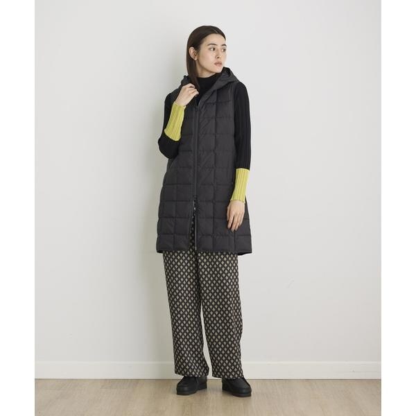 イッツインターナショナル（I．T．’S． international）/ロングフードダウンベスト《TAION &amp; LIMONTA EAST》