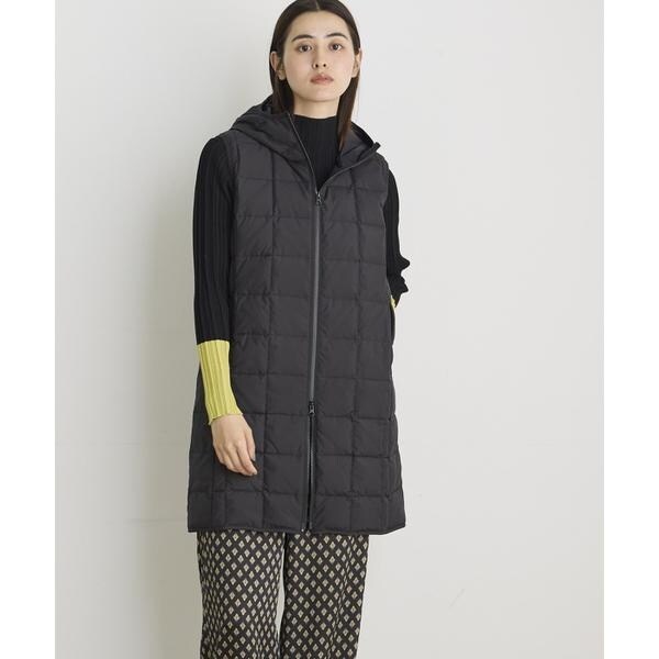 イッツインターナショナル（I．T．’S． international）/ロングフードダウンベスト《TAION &amp; LIMONTA EAST》