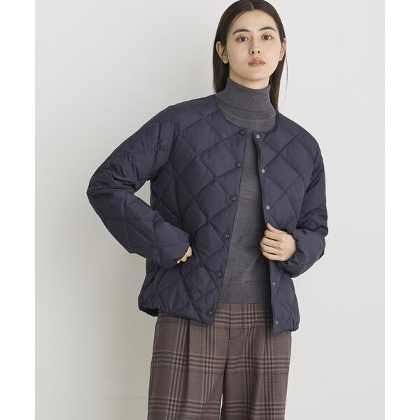 イッツインターナショナル（I．T．’S． international）/クルーネックダウンジャケット《TAION &amp; LIMONTA EAST》