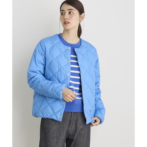 イッツインターナショナル（I．T．’S． international）/クルーネックダウンジャケット《TAION &amp; LIMONTA EAST》