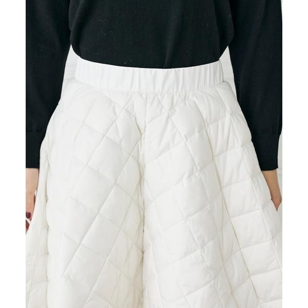 イッツインターナショナル（I．T．’S． international）/W LINE フレアダウンスカート《TAION》