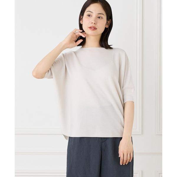 イッツインターナショナル（I．T．’S． international）/大人艶ニットプルオーバー《Cuoo》