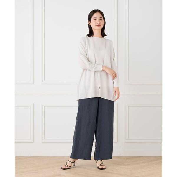 イッツインターナショナル（I．T．’S． international）/大人艶ニットプルオーバー《Cuoo》