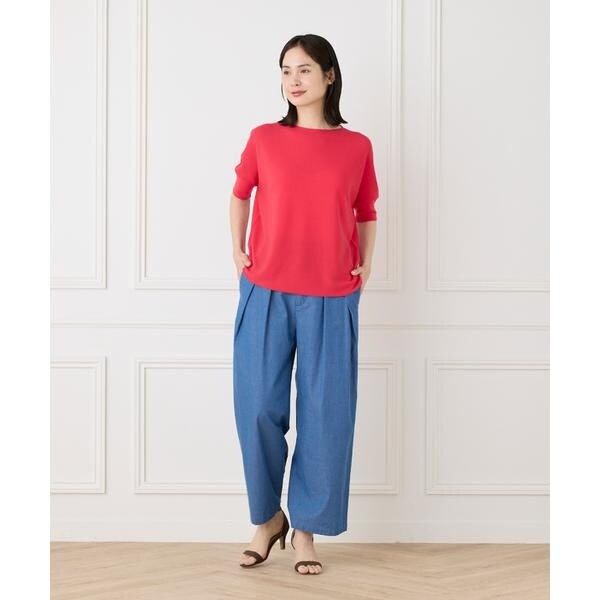 イッツインターナショナル（I．T．’S． international）/大人艶ニットプルオーバー《Cuoo》