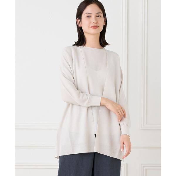 イッツインターナショナル（I．T．’S． international）/大人艶ニットカーディガン《Cuoo》