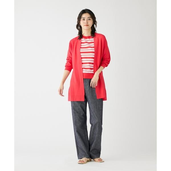 イッツインターナショナル（I．T．’S． international）/大人艶ニットカーディガン《Cuoo》