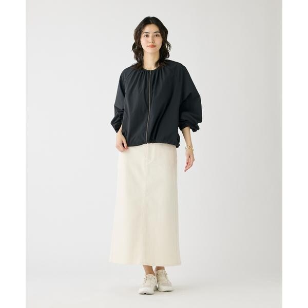 イッツインターナショナル（I．T．’S． international）/ポケットワークストレートスカート《SUVIN DENIM》