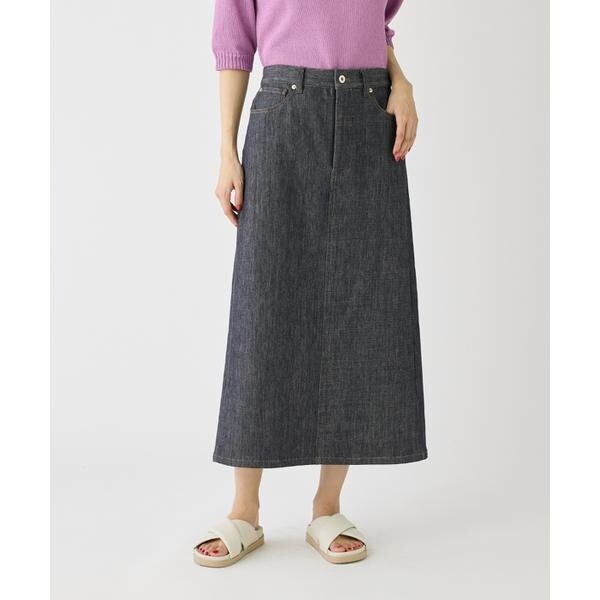 イッツインターナショナル（I．T．’S． international）/ポケットワークストレートスカート《SUVIN DENIM》