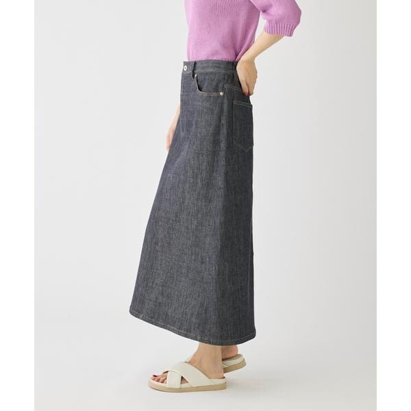 イッツインターナショナル（I．T．’S． international）/ポケットワークストレートスカート《SUVIN DENIM》