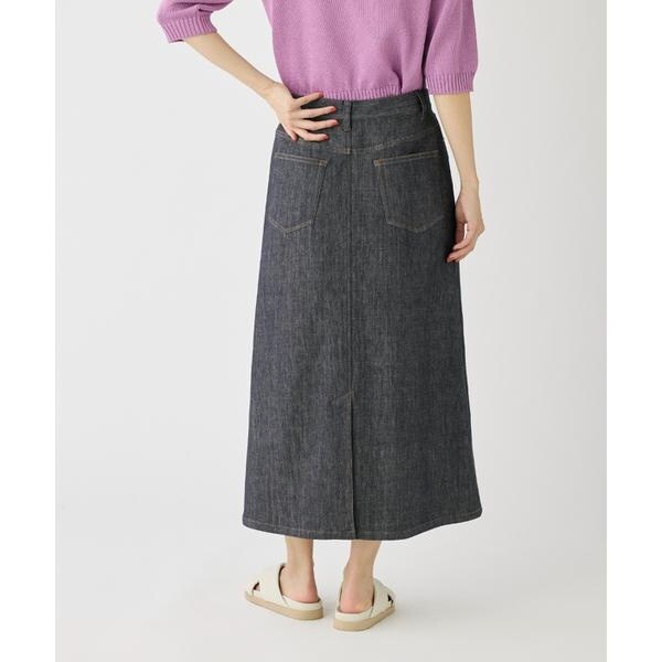 イッツインターナショナル（I．T．’S． international）/ポケットワークストレートスカート《SUVIN DENIM》