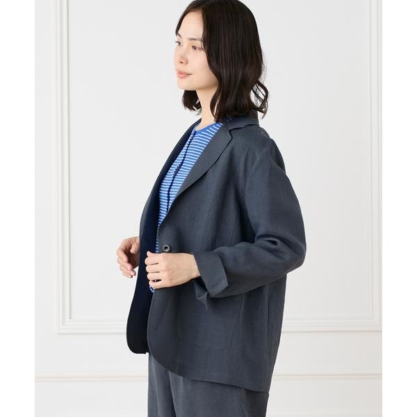 イッツインターナショナル（I．T．’S． international）/テンセルリネンジャケット