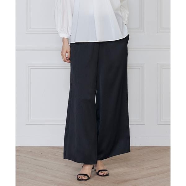 イッツインターナショナル（I．T．’S． international）/クレープ楊柳イージーパンツ