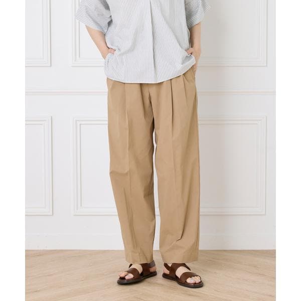 イッツインターナショナル（I．T．’S． international）/タックテーパードイージーパンツ