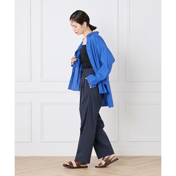 イッツインターナショナル（I．T．’S． international）/オーバーサイズリネンシャツ《FUDGE 7月号掲載商品》