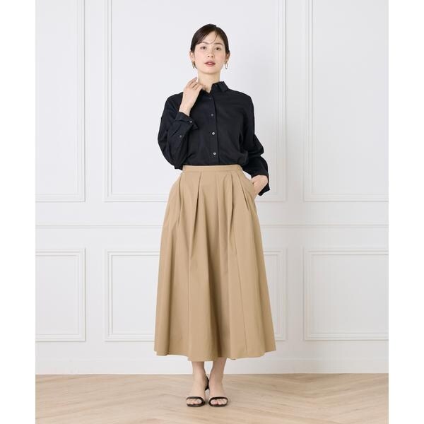 イッツインターナショナル（I．T．’S． international）/オーバーサイズリネンシャツ《FUDGE 7月号掲載商品》