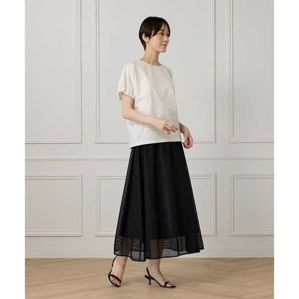 イッツインターナショナル（I．T．’S． international）/キャザースリーブブラウス《撥水加工》