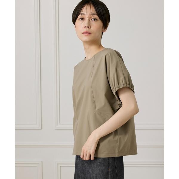 イッツインターナショナル（I．T．’S． international）/キャザースリーブブラウス《撥水加工》