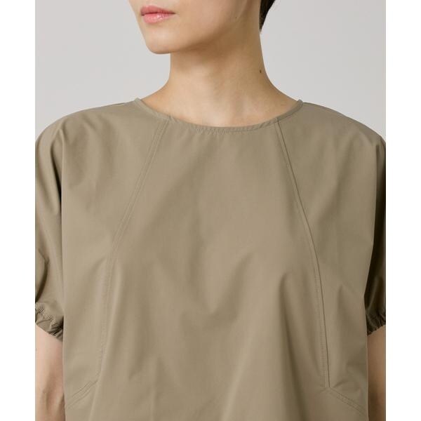 イッツインターナショナル（I．T．’S． international）/キャザースリーブブラウス《撥水加工》