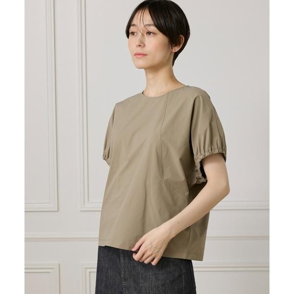 イッツインターナショナル（I．T．’S． international）/キャザースリーブブラウス《撥水加工》